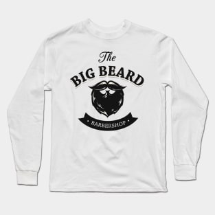 The Big Beard Barbershop Long Sleeve T-Shirt